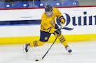 Quinnipiac senior captain Odeen Tufto leads Division I men’s hockey with 27 points and 23 assists.