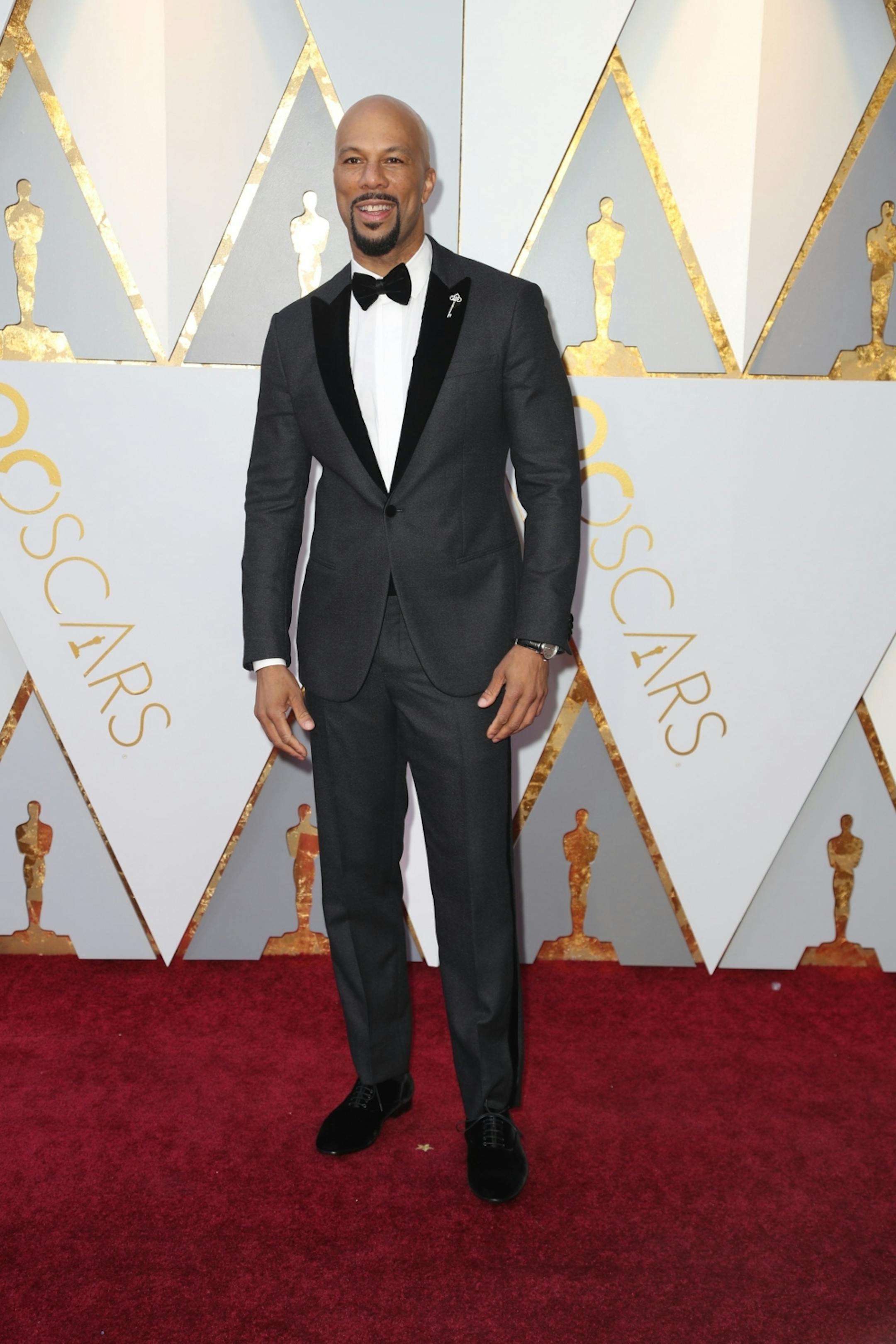 Common arrives on the red carpet before the 90th Academy Awards at the Dolby Theater in Los Angeles, March 4, 2018.