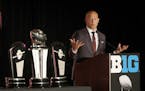 Gophers coach P.J. Fleck answered questions during Big Ten football media days last month in Chicago.