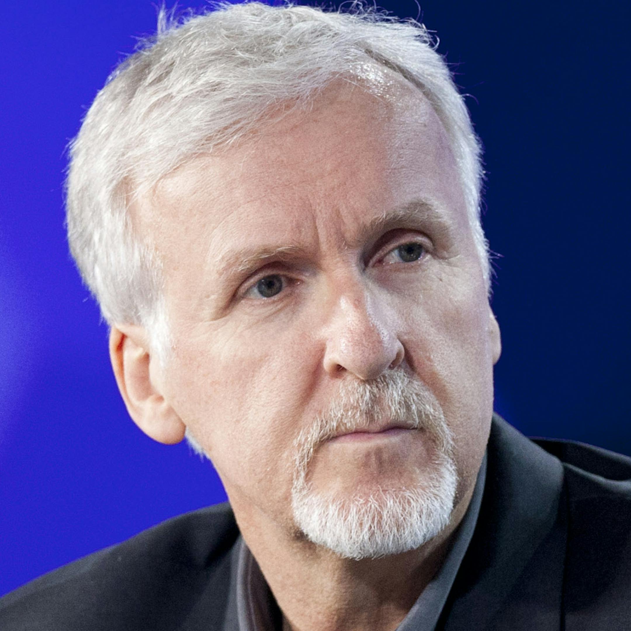 Oscar winning Director James Cameron speaks during his participation at the TagDF, an event on music, film, gaming and digital art in Mexico City, Wednesday, July 3, 2013. (AP Photo/Eduardo Verdugo) ORG XMIT: MIN2013070916323522