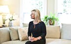 Gretchen Carlson, the former Fox News anchor who sued network boss Roger Ailes for sexual harassment, at the home of her lawyer in Montclair, N.J., in
