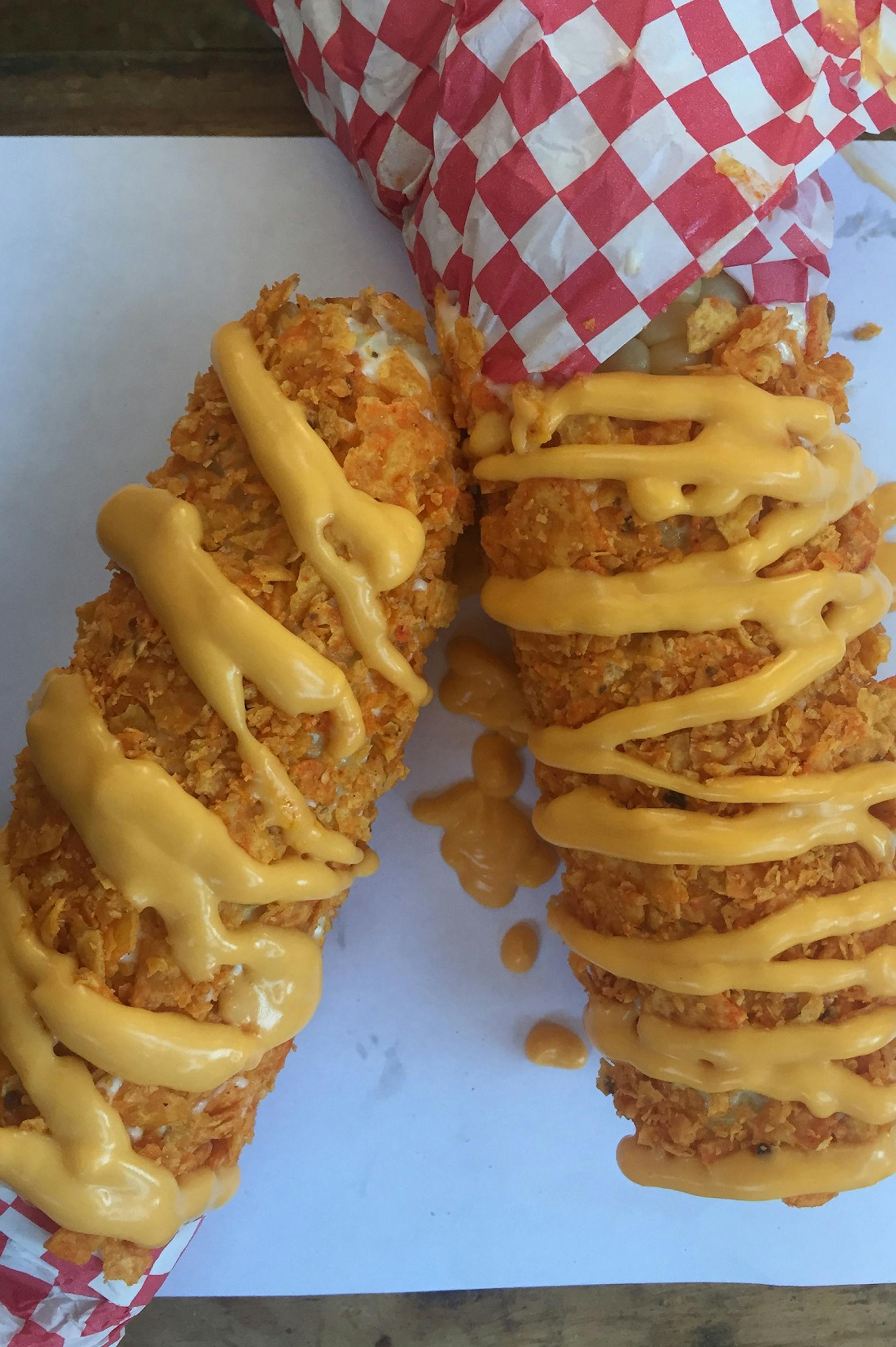 Cheesy Nacho Corn