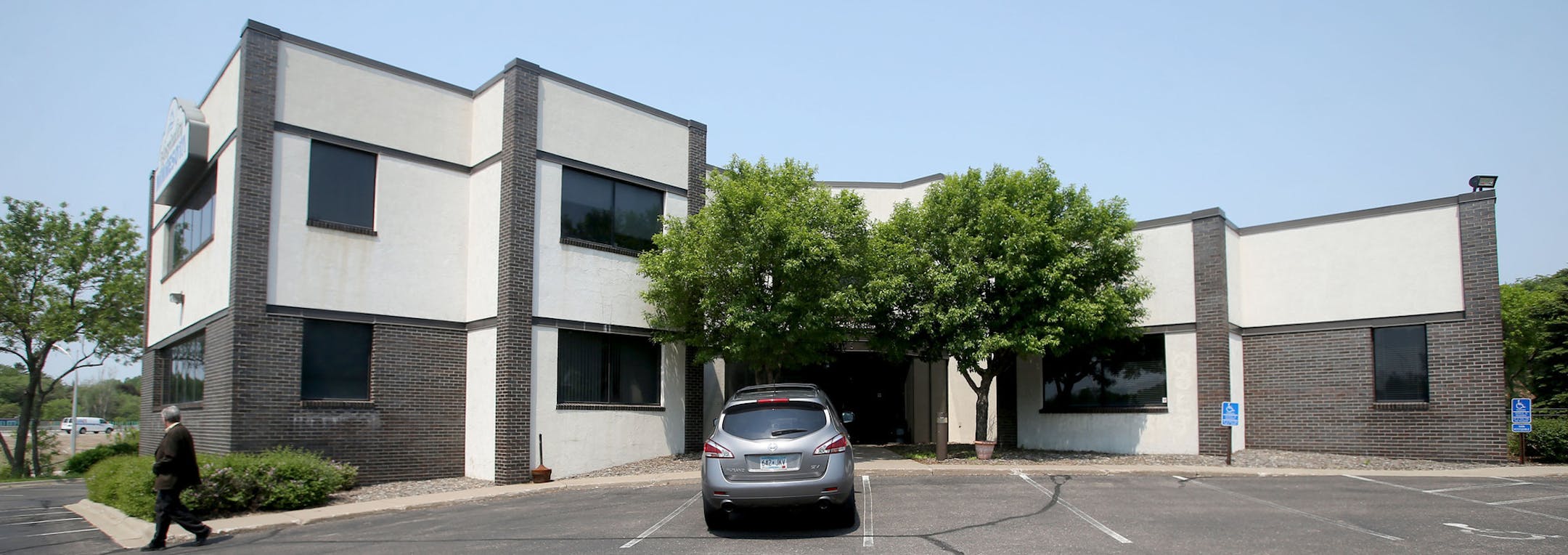 Exterior of the Minnesota Farmer's Union's new headquarters Wednesday, May 27, 2015, in Maplewood, MN.](DAVID JOLES/STARTRIBUNE)djoles@startribune.com Minnesota Farmer's Union president Doug Peterson and vice president Gary Wertish show off new headquarters.