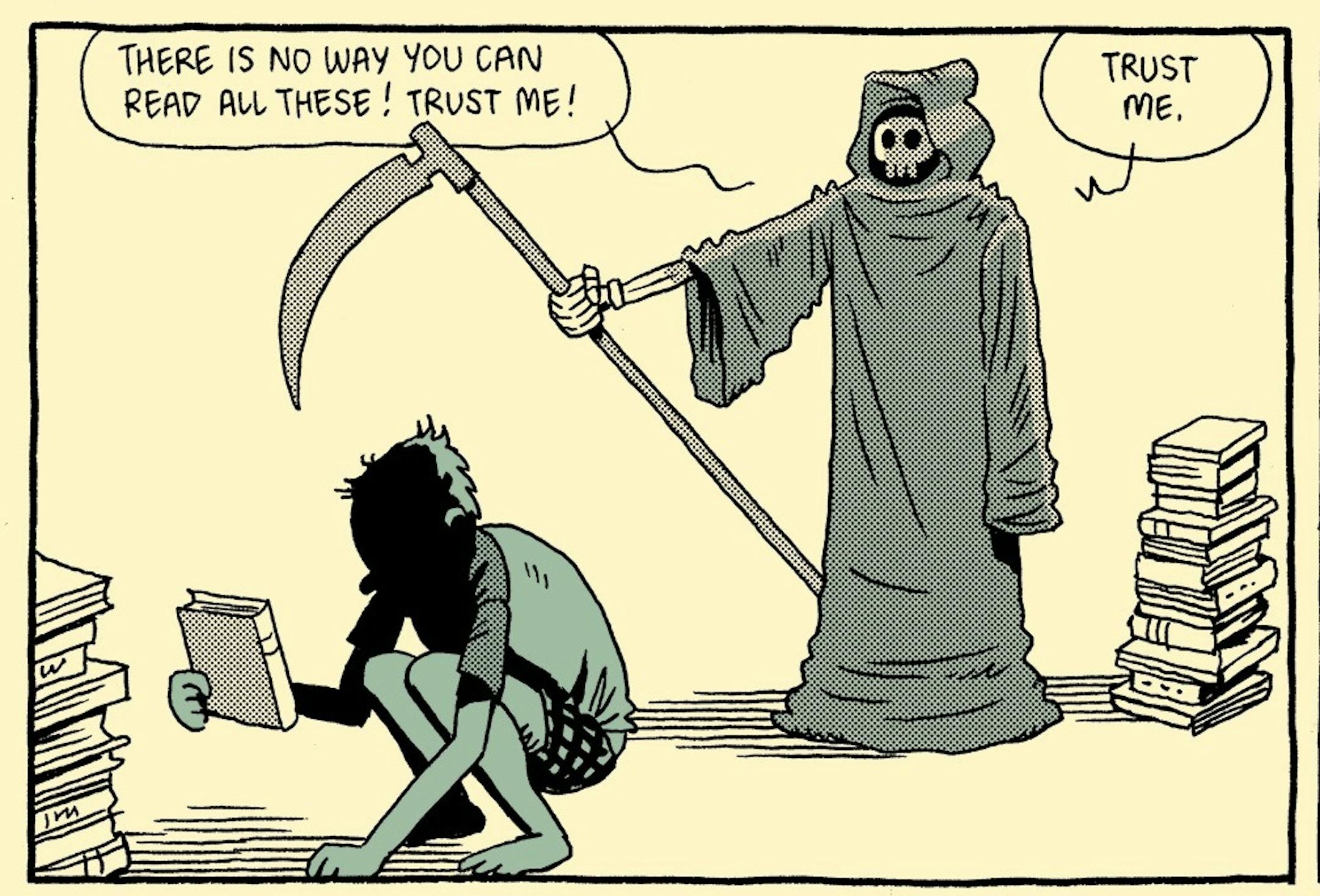 From "The River at Night" by Kevin Huizenga, published by Drawn & Quarterly