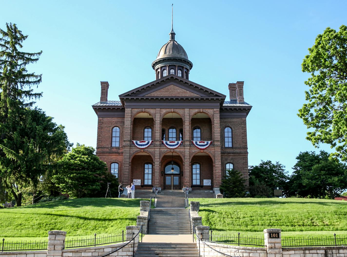 The Washington County Historic Courthouse. ] XAVIER WANG &#x2022; xavier.wtian@gmail.com To celebrate the 150th anniversary of the state's oldest public building, real courtroom action returned for a day to the Washington County Historic Courthouse Friday June 2, 2017 in Stillwater.