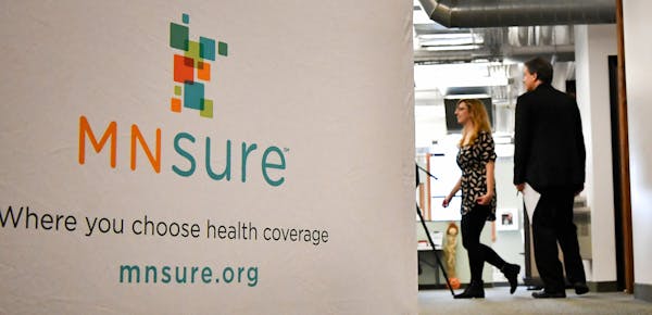 The MNsure call center in St. Paul.