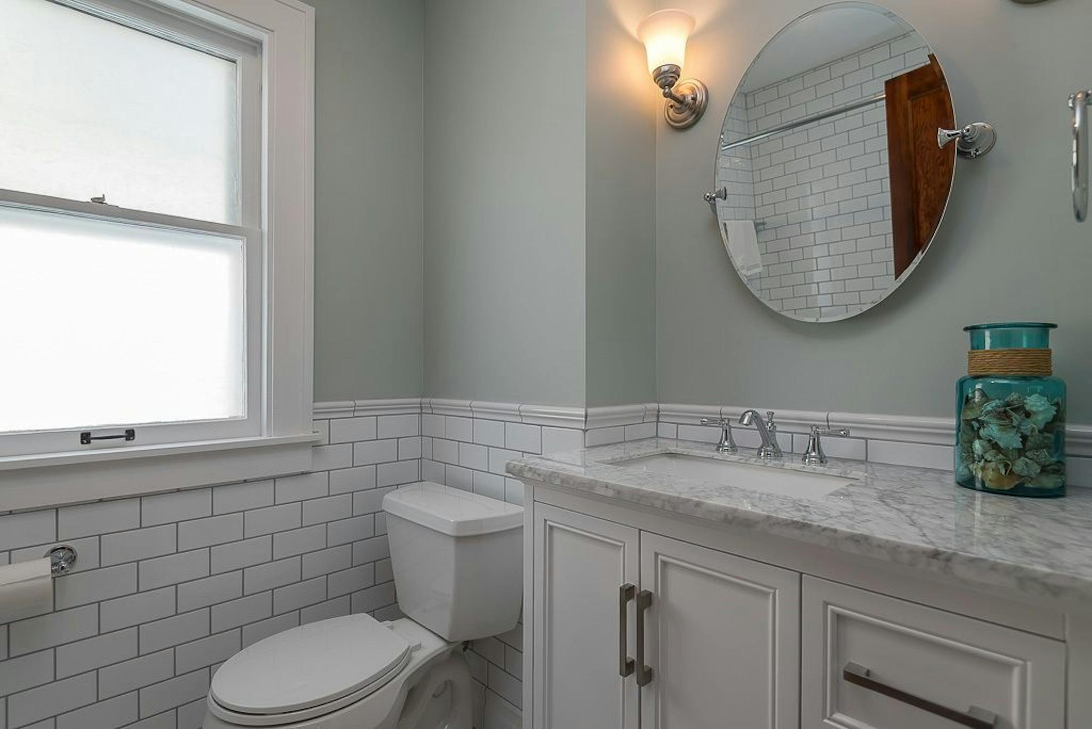 The second new bathroom.