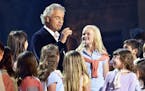 Photo by Joseph Sinnott Andrea Bocelli and The Adderley Children's Choir as seen in "Great Performances &#xf1; Andrea Bocelli: Cinema."