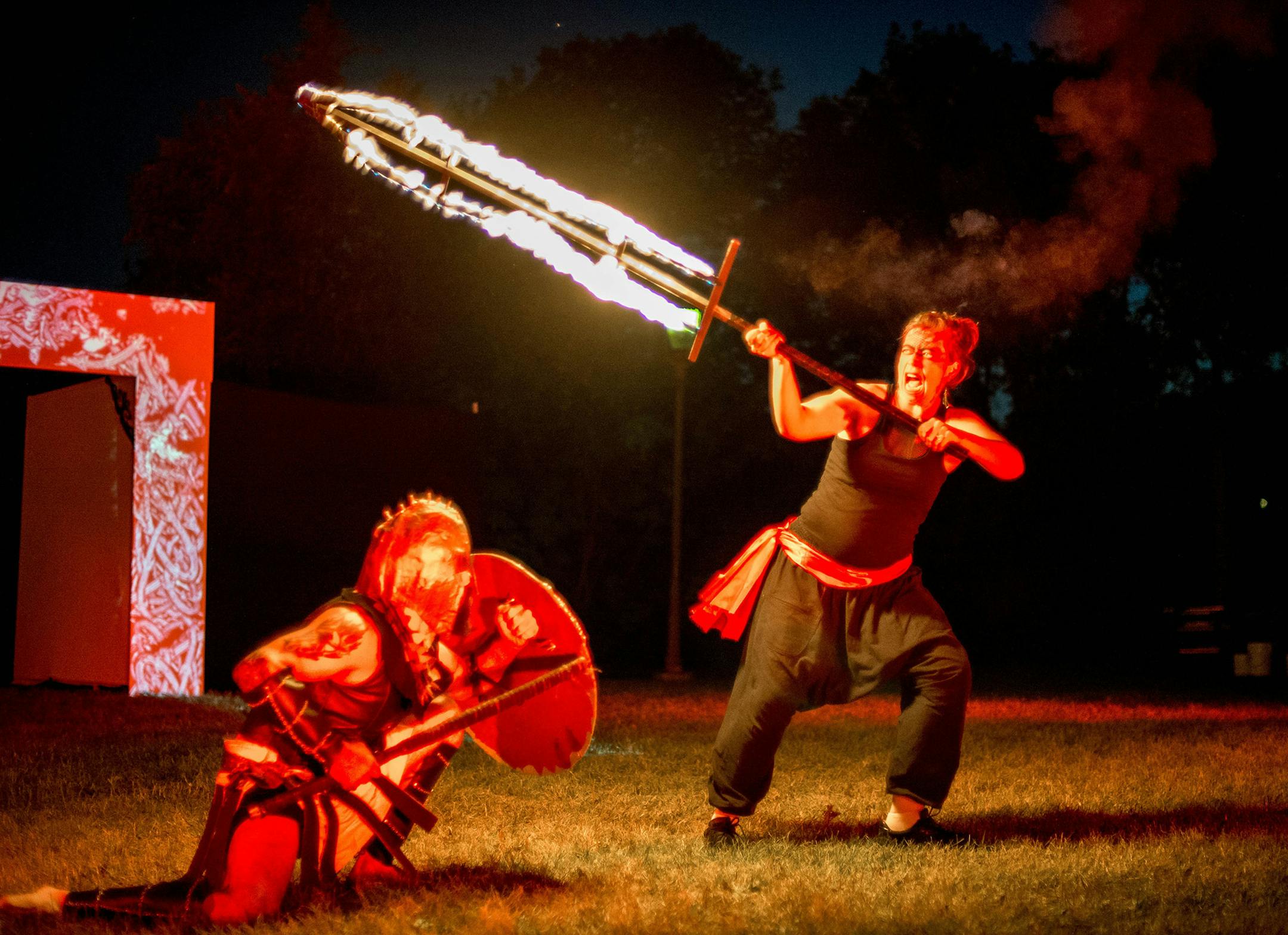 Max Haynes photo
"Medusa" by Vox Medusa and Infiammati FireCircus.