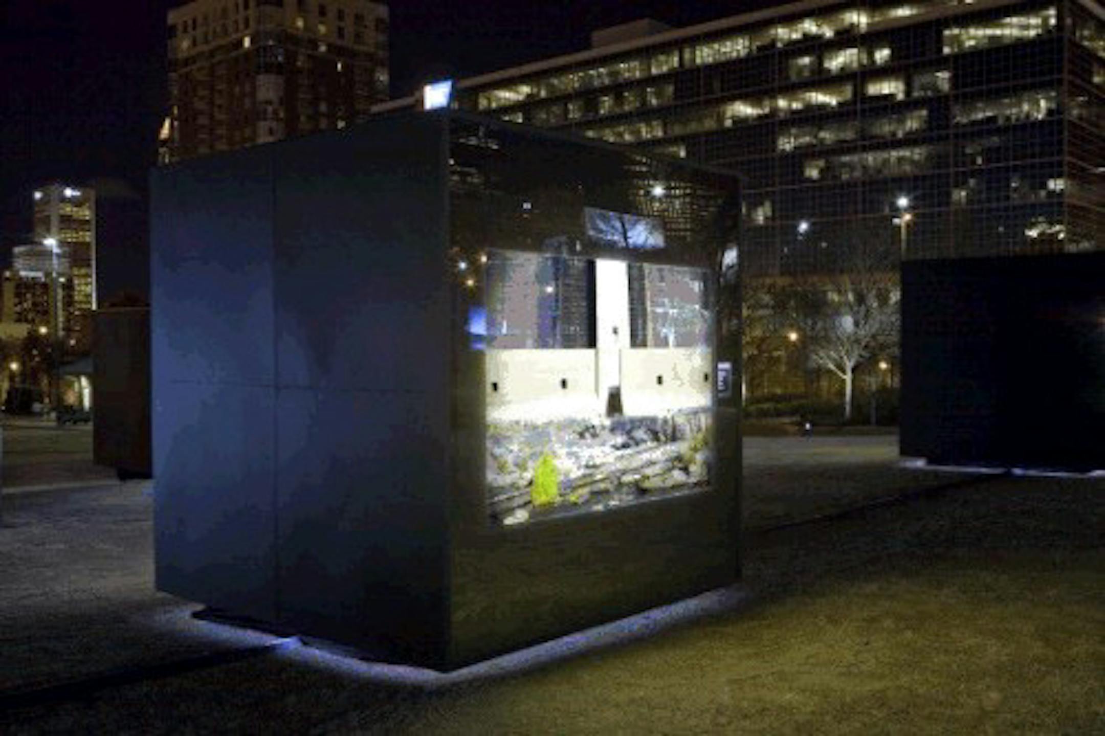 One of the Red Bull Ilume Exhibit Tour exhibits in Atlanta.