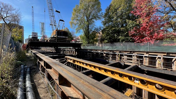 Construction of the Southwest light-rail line's half-mile-long tunnel in the Kenilworth corridor of Minneapolis has proved difficult, as contractors d