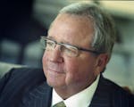 Ralph Burnet sat in a small suite in the Chambers Hotel on Aug. 31, 2006. The real estate mogul died Tuesday in Minneapolis at age 78 from Parkinson�
