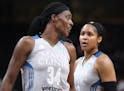 Sylvia Fowles and Maya Moore will named as starters for the Western Conference team in the WNBA All-Star Game.