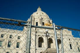 The fence barrier around the State Capitol erected in the aftermath of civil unrest over George Floyd's May killing has remained in place long after s