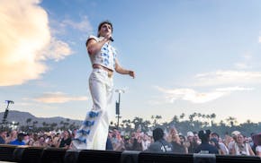 Benson Boone performed last month at the Coachella festival in Indio, Calif., ahead of his first 'SNL' gig and U.S. arena tour.