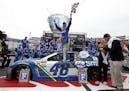 Jimmie Johnson, no stranger to Victory Lane, found extra satisfaction in his victory Monday at Bristol Motor Speedway, where he has won only twice amo