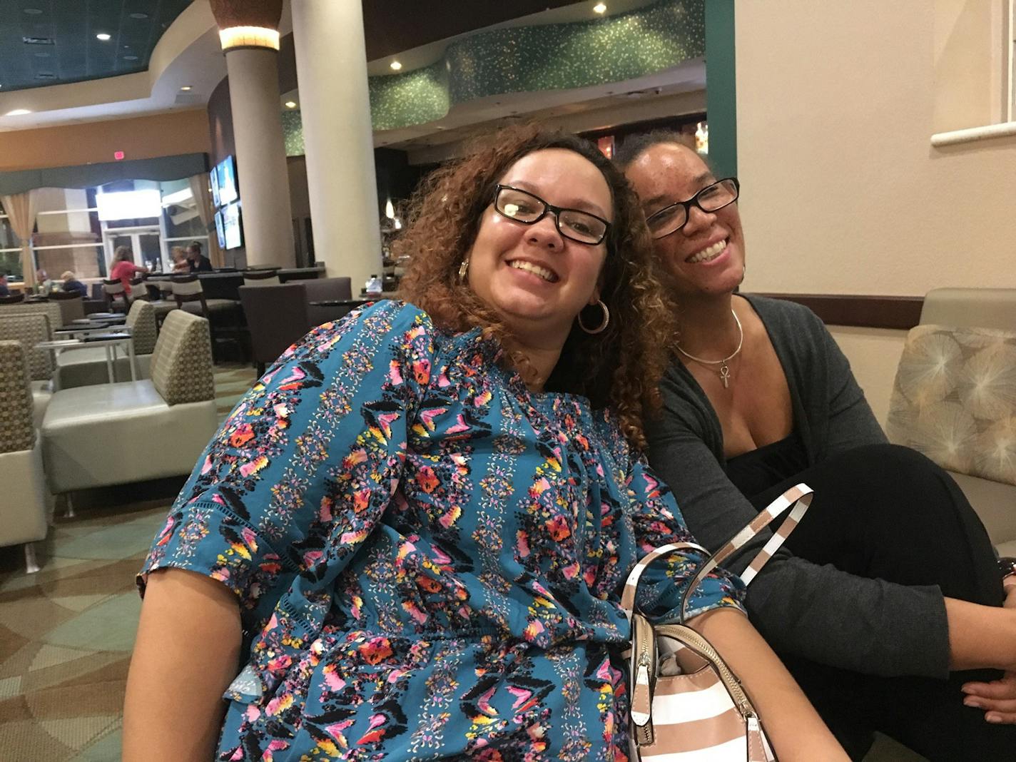 Chante Mitchell, left, first came to C2i as a 15-year-old aging out of foster care. Jessica Rogers, right, is executive director of the Minneapolis nonprofit.