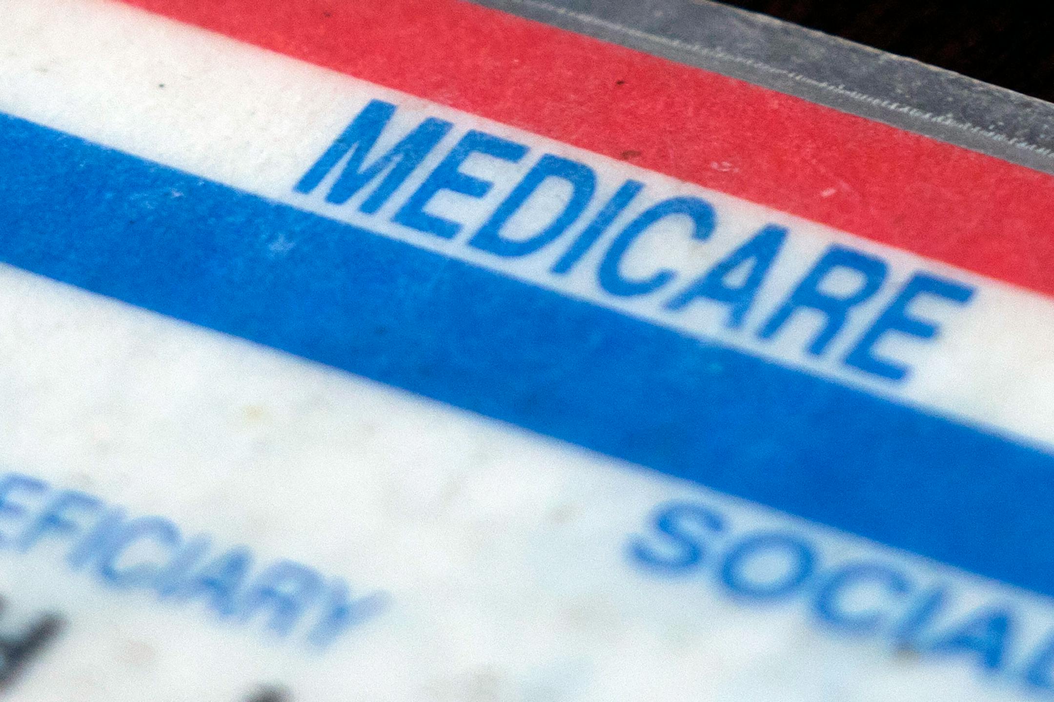 A Medicare health insurance card is seen on Tuesday, Feb. 20, 2018. (AP Photo/Jon Elswick)