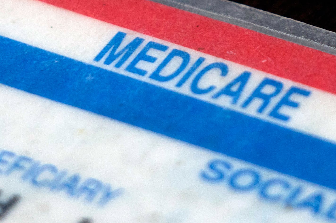 A Medicare health insurance card is seen on Tuesday, Feb. 20, 2018. (AP Photo/Jon Elswick)