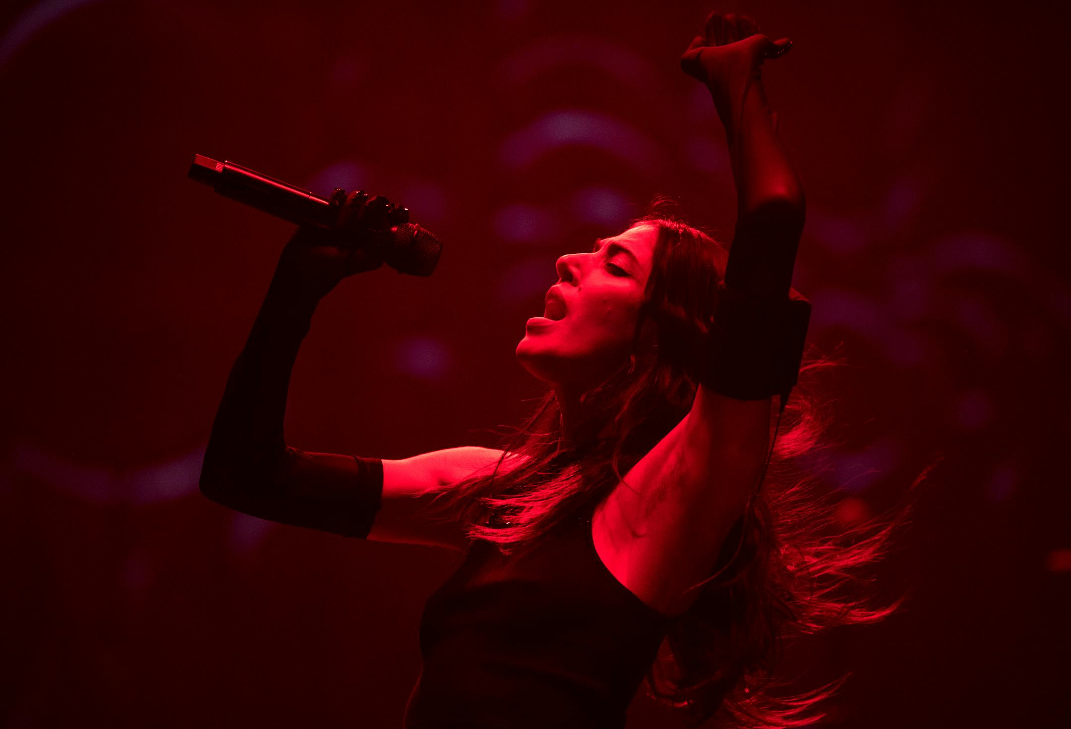 Caroline Polachek performs Tuesday, March 8, at Target Center in Minneapolis.