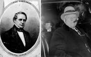 Both Hannibal Hamlin, left, and John Nance Garner, right, were vice presidents who were dropped from the ticket during their president’s run for a s