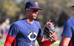 Twins minor league prospect Wander Javier warmed up on a practice field. ] MARK VANCLEAVE &#x2022; mark.vancleave@startribune.com * The St. Louis Card