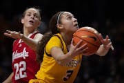 Amaya Battle is one of three Gophers players averaging more than 10 points per game this season.