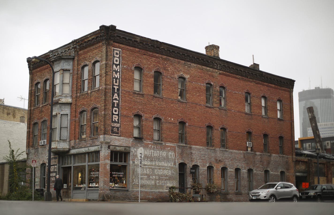 Exterior of the The Foundry. ] JEFF WHEELER &#xef; jeff.wheeler@startribune.com The Foundry in Minneapolis' North Loop will be celebrating Small Business Saturday this weekend. Manager Lillian Egner was photographed Wednesday November 18, 2015.