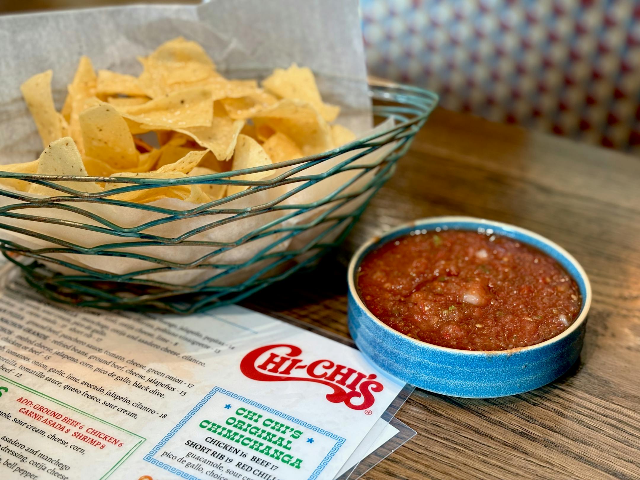 Chi Chi's free chips and salsa