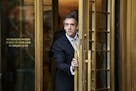 Michael Cohen, President Donald Trump's personal lawyer and longtime fixer, leaves federal court, in New York, Aug. 21, 2018. The trials of both Cohen