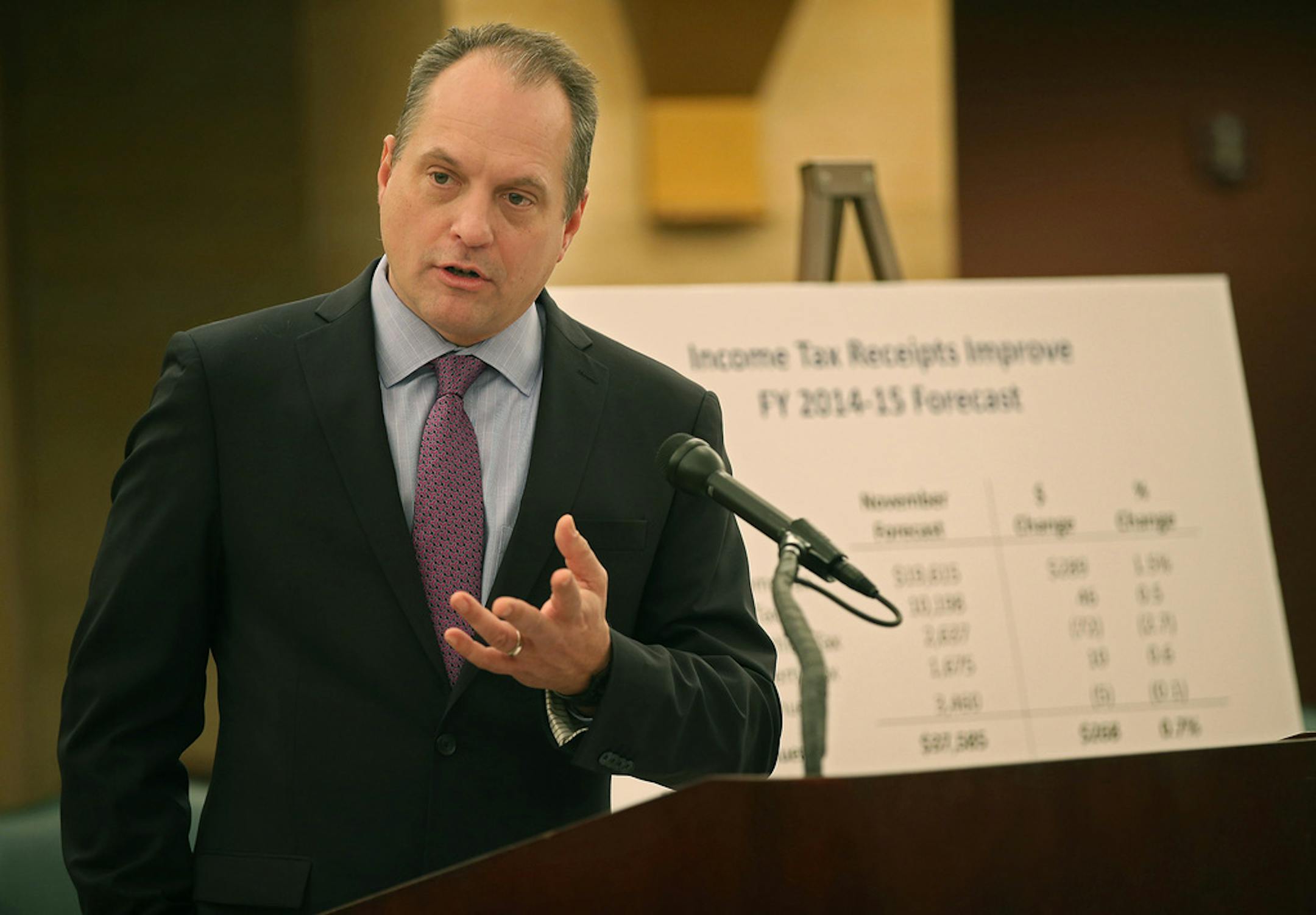 Jim Schowalter was named as Myron Frans' successor.