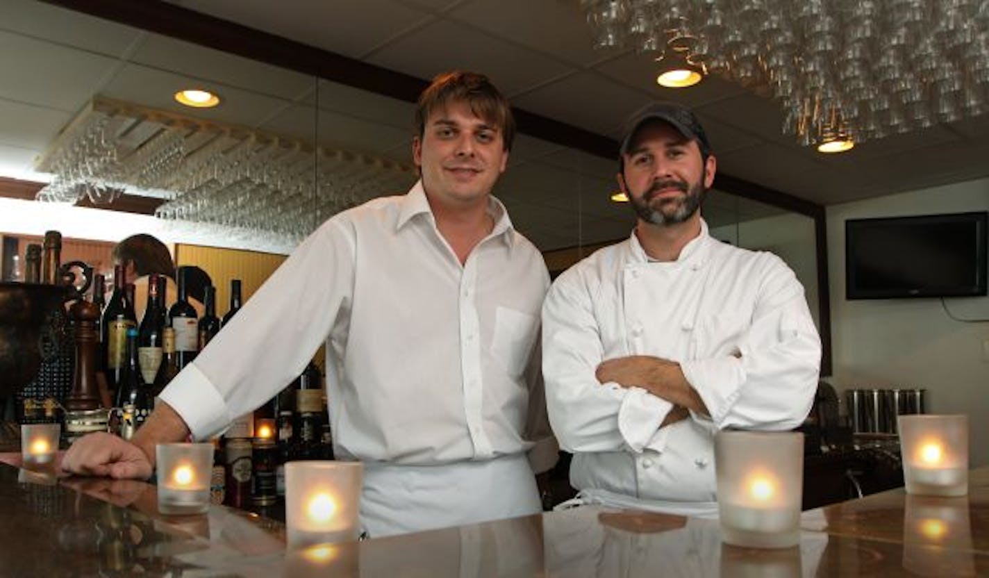 Acqua co-owners Daron Close and Chris Whalen.