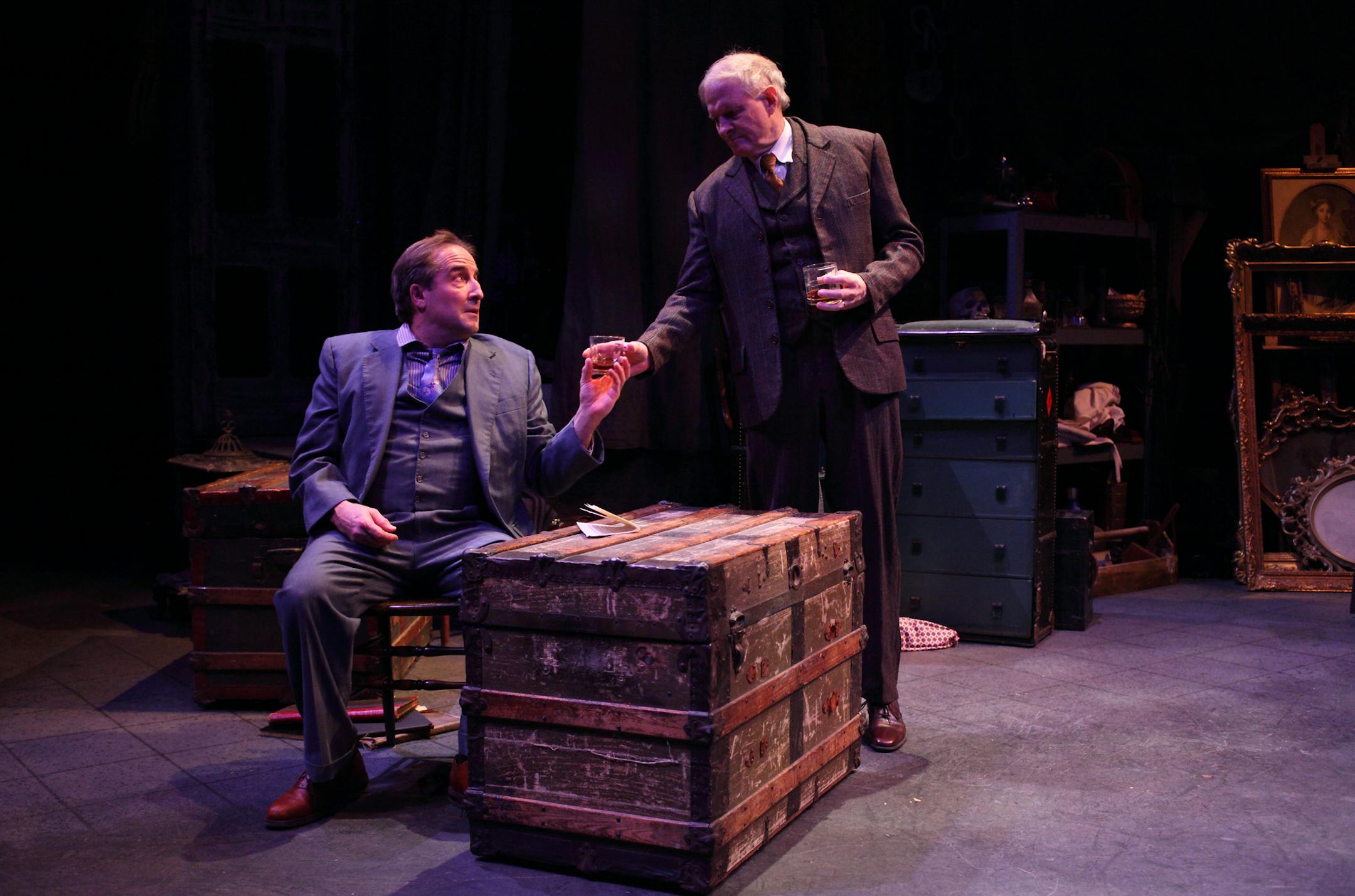 The Woman in Black Adapted by Stephen Mallatratt From the book by Susan Hill Directed by Jon Cranney With JC Cutler, Nathaniel Fuller & Anna Lewein Sue Ellen Berger (Light Design) Montana Johnson (Sound Design) Robin McIntyre (Set Design) Mart Tietz (Stage Manager) Carolann Winther (Costume Design) contact Jason Peterson Artistic Director Yellow Tree Theatre www.yellowtreetheatre.com Photographed by Keri Pickett on Feb. 3, 2015.