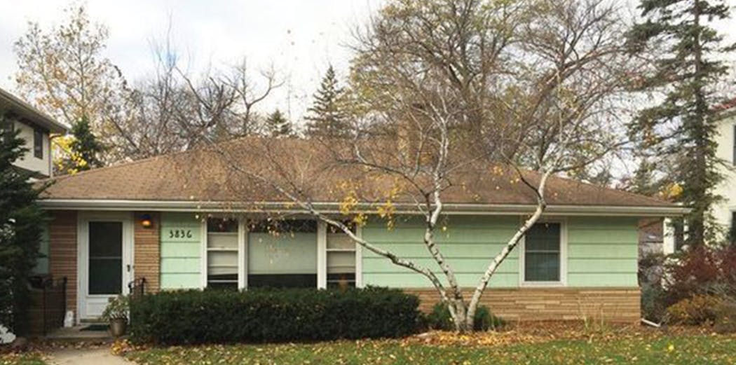 Before: A midcentury south Minneapolis rambler was revitalized to make a small home live large by expanding vertically with a 550-square-foot addition.