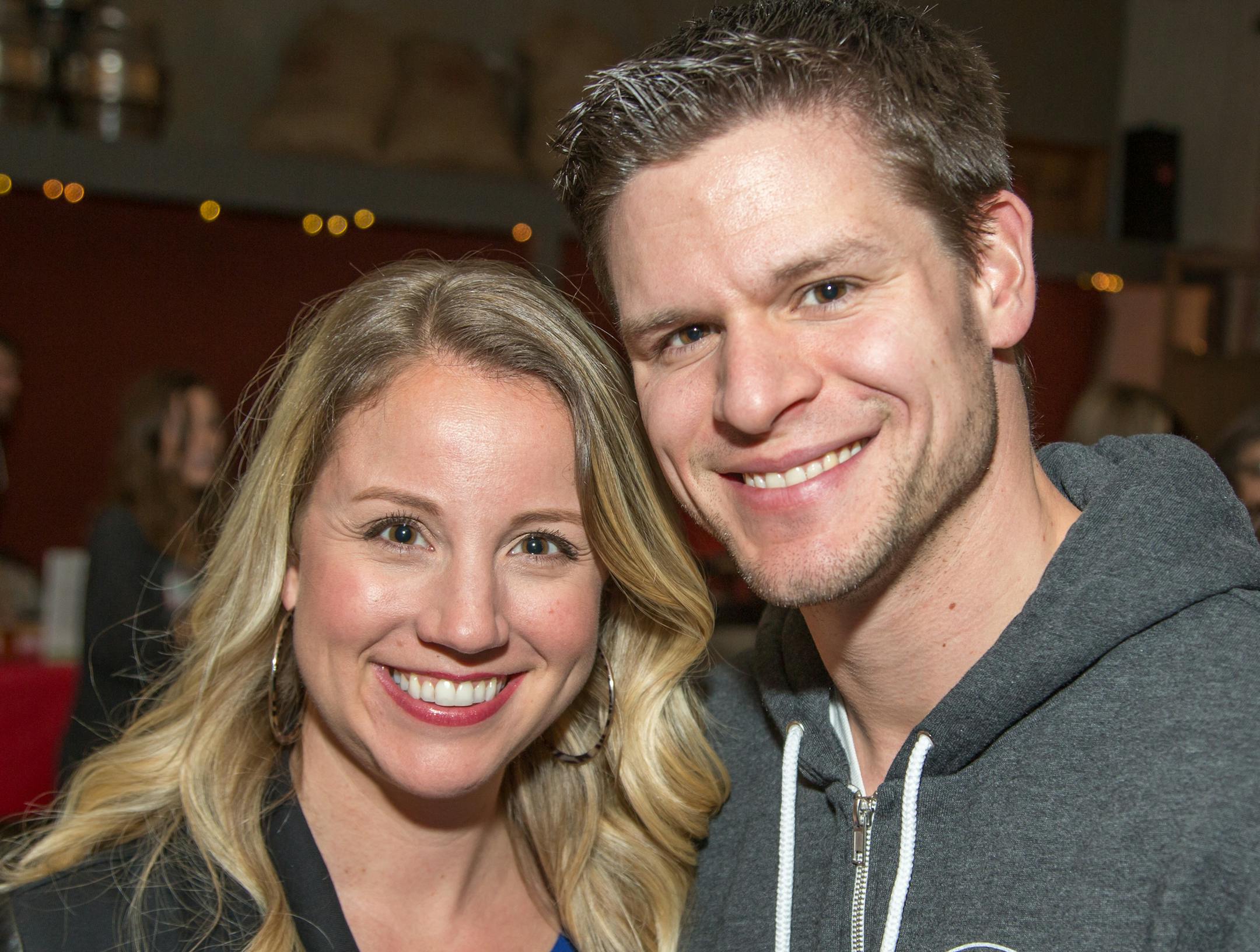 Sara Gove and Mike Laninga.