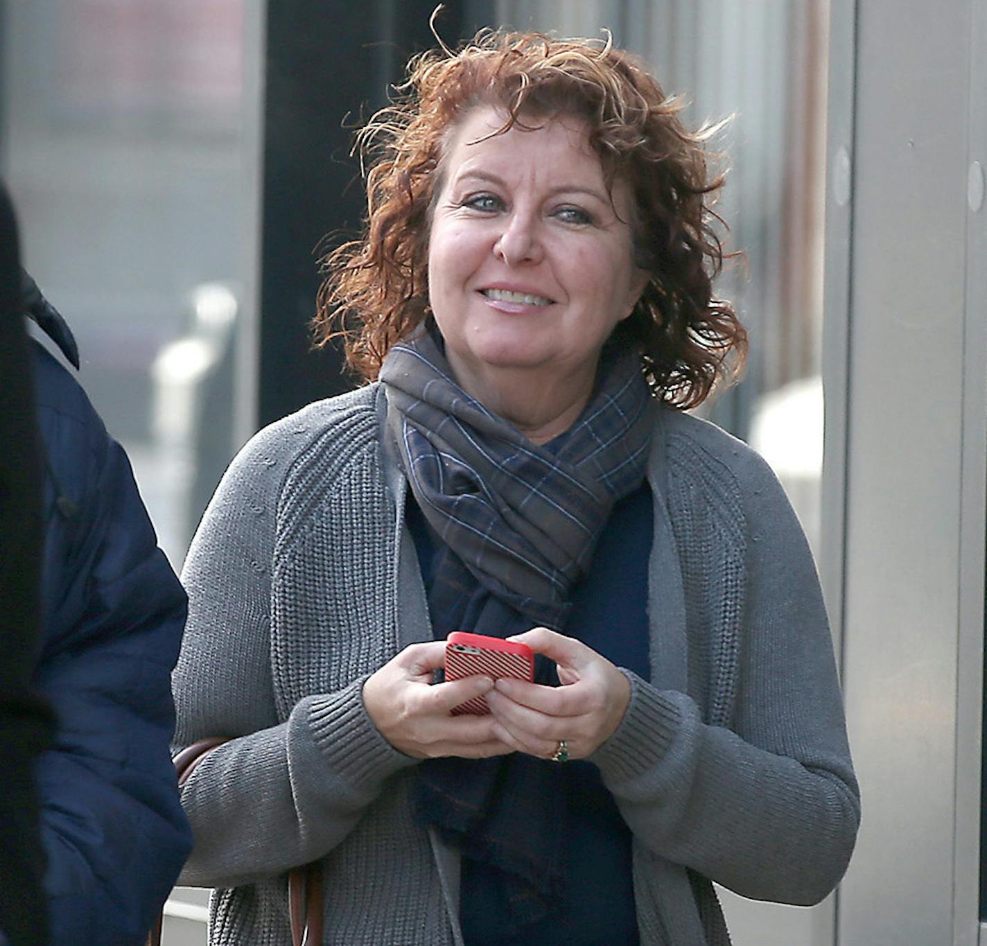 Defense Attorney Lauri Traub made her way into the Brian G. Fitch trial in the Stearns County District Court, Thursday, Januasy 22, 2015 in St. Cloud, MN. ] (ELIZABETH FLORES/STAR TRIBUNE) ELIZABETH FLORES &#x201a;&#xc4;&#xa2; eflores@startribune.com ORG XMIT: MIN1501221536325517