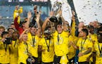 Christian Ramirez lifted his first MLS Cup trophy with the Columbus Crew in December. Ramirez played five seasons in Minnesota.
