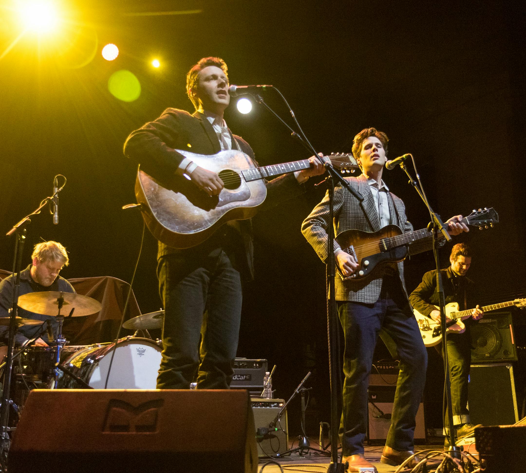 The Cactus Blossoms perform at the Palace Theatre on the second night of its reopening. Photo By: Matt Weber