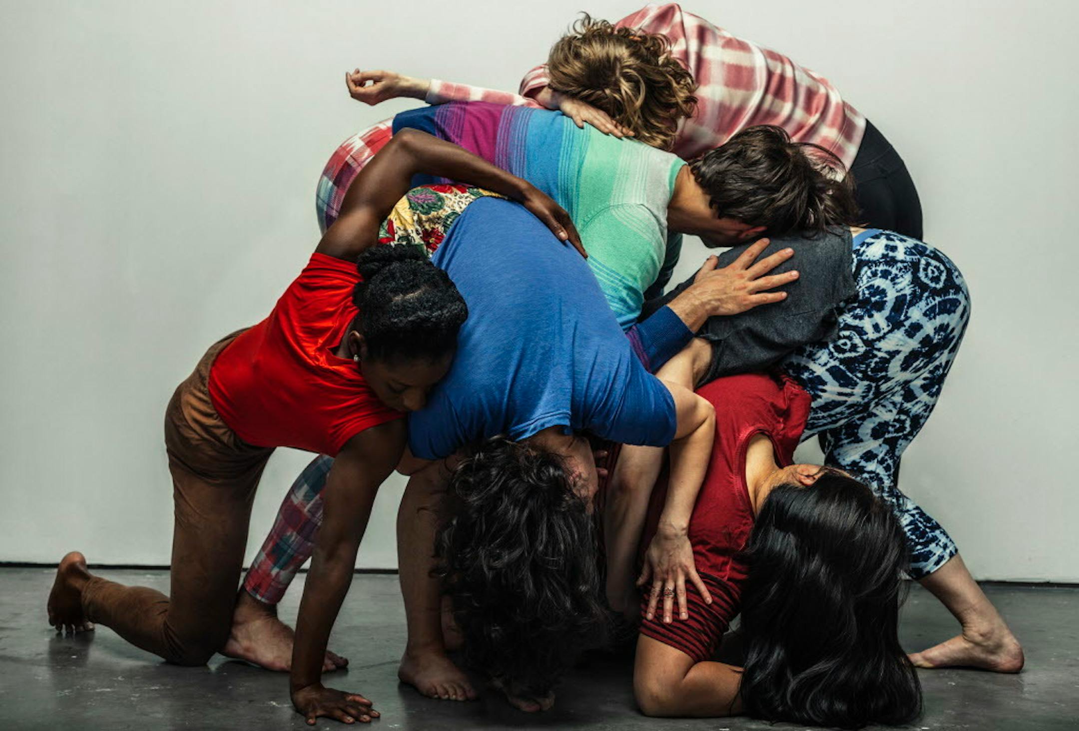 Morgan Thorson and Low's Alan Sparhawk collaborated on "Public Love," a new Walker show exploring reciprocal touch.