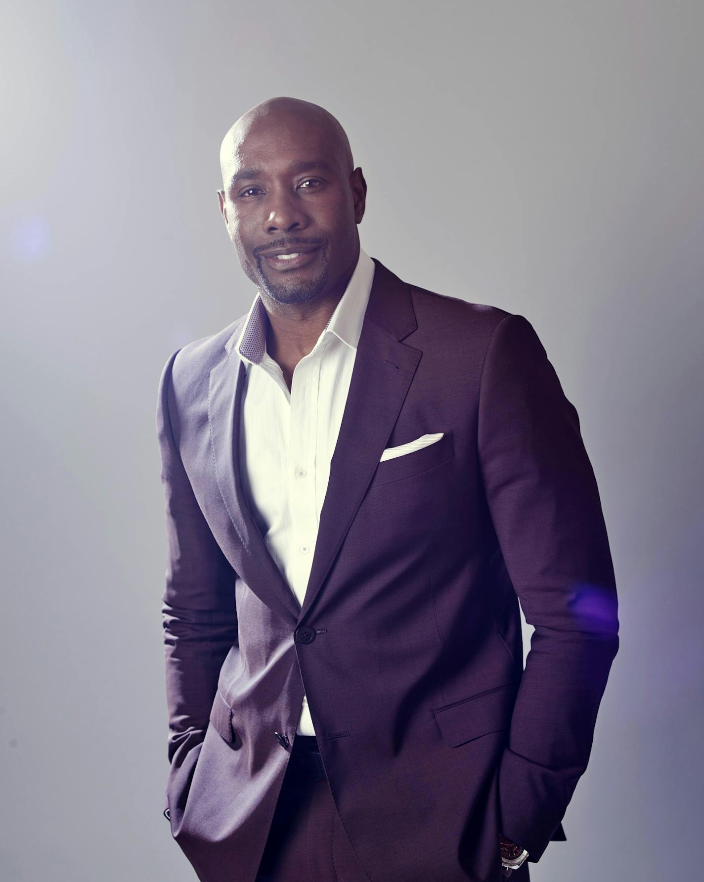 Morris Chestnut, from "Rosewood", poses for a portrait during the Fox 2015 Television Critics Association Summer Press Tour at the Beverly Hilton on Thursday, Aug. 6, 2015, in Beverly Hills, Calif.. (Photo by Matt Sayles/Invision/AP)