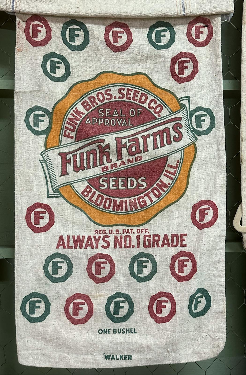 Funk Seeds, courtesy Ron Kelsey collection