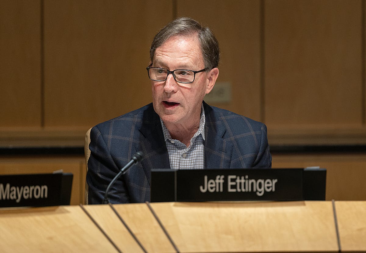 Jeff Ettinger said his focus as interim president is “on the mission and direction of the center in these challenging times.”