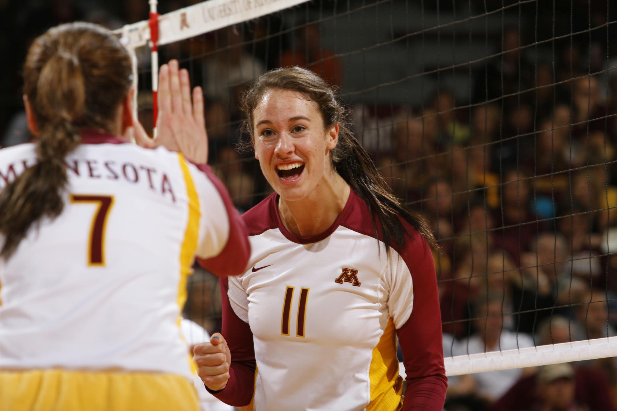 Ariana Filho plays a position — middle blocker — that's in the middle of everything but at the center of nothing.