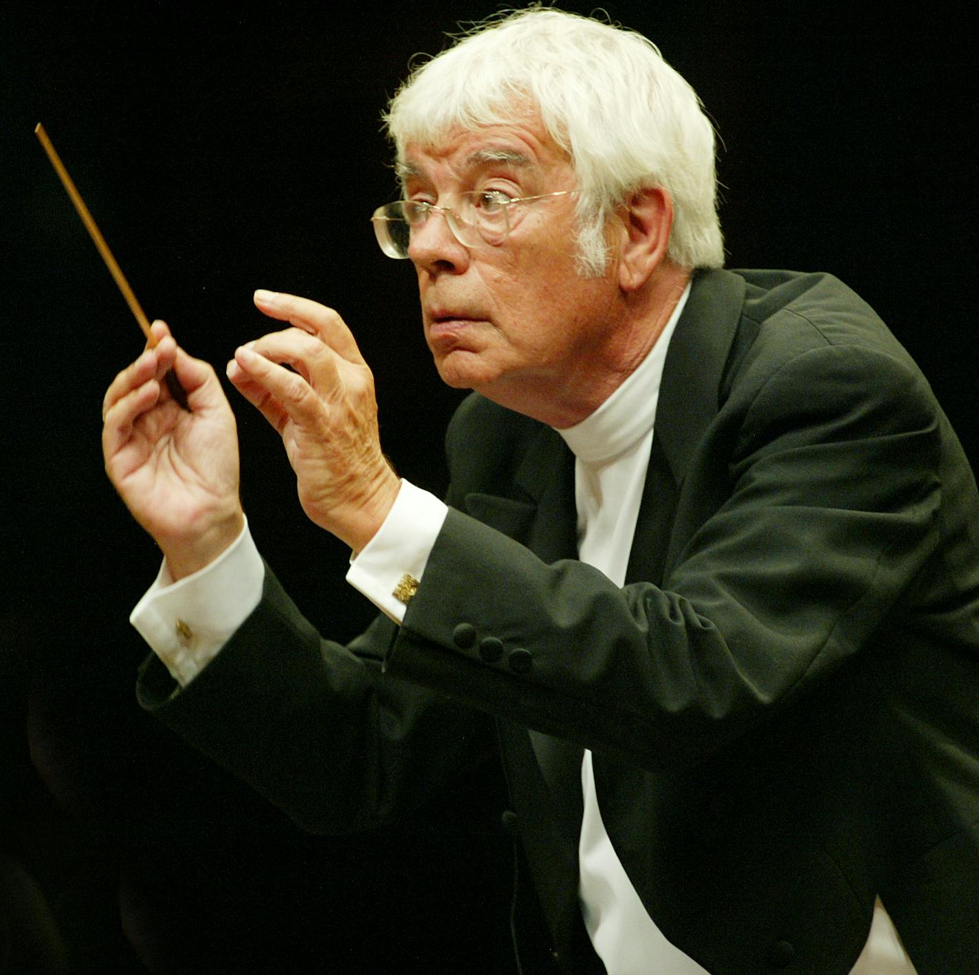 Conductor Helmuth Rilling (photo by Michael Latz)