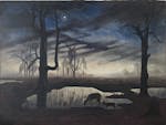 "The Evening Star," an oil painting by Charles E. Burchfield.