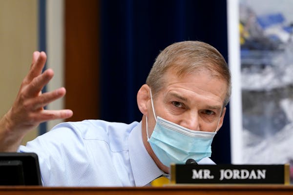 Rep. Jim Jordan, R-Ohio, questioned Dr. Anthony Fauci, the nation’s top infectious-disease expert, during a House Select Subcommittee hearing on Cap