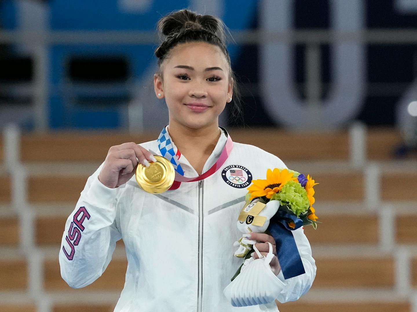 Gold medalist Suni Lee