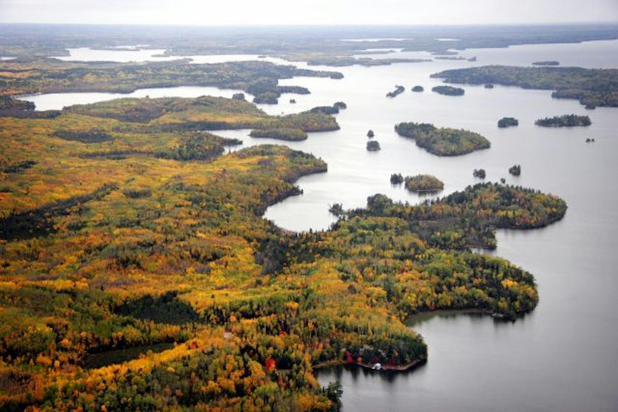 BRIAN PETERSON �brianp@startribune.com Soudan, MN - file photo 2005 The 3000 acre proposed State Park property on the eastern end of Lake Vermilion.