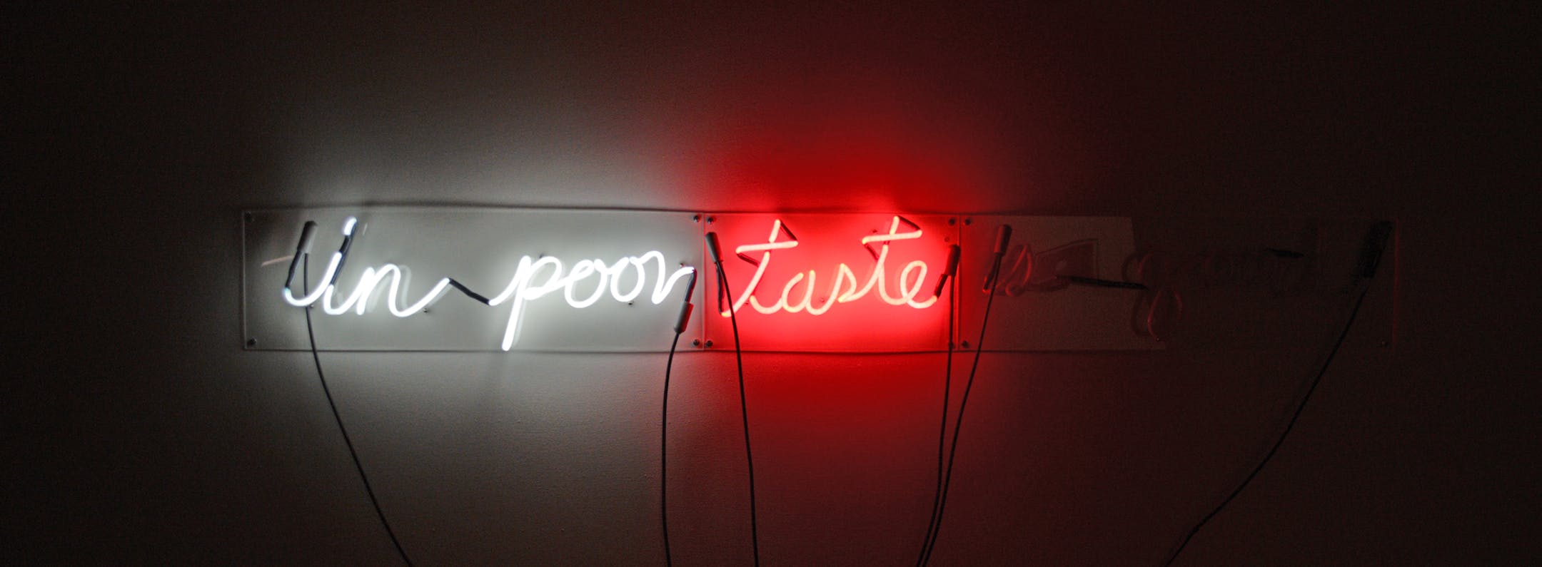 Katie Hargrave In Poor Tastes Good. features this neon sign, a dinner table, projected images video and a turntable that plays sounds from records made of sugar. ] Interactive art show by 5 local artists at the Soap factory. Richard.Sennott@startribune.com Richard Sennott/Star Tribune Minneapolis, Minn. Friday 3/14/2014) ** (cq)