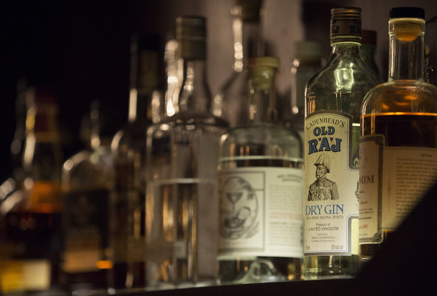 The bar features Tattersall spirits and many more.